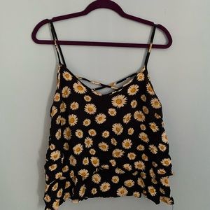Sunflower tank top